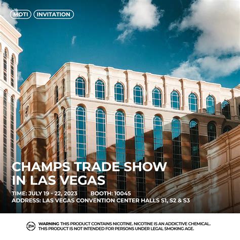 MOTI France - 🔥Welcome: Champs Trade Show In Las Vegas....