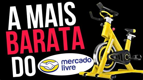 A BICICLETA ERGOMÉTRICA SPINNING MAIS BARATA DO MERCADO LIVRE VALE A