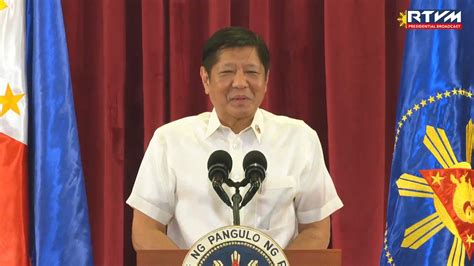 Arrival Statement Of President Ferdinand R Marcos Jr Upon His Return