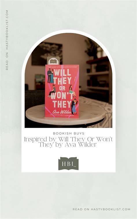 Bookish Buys Will They Or Wont They By Ava Wilder Book Review