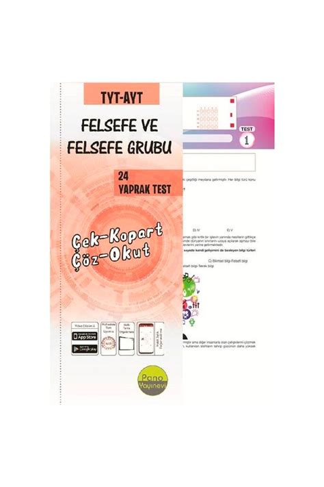 Pano Yay Nlar Pano Tyt Ayt Felsefe Ve Felsefe Grubu Yaprak Testleri