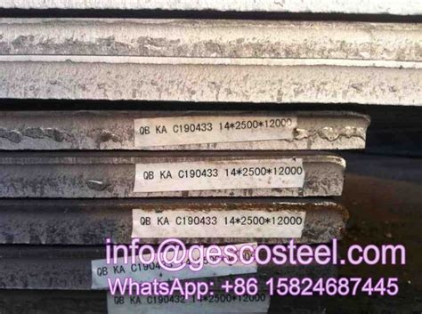Hot Rolled Carbon Steel Plate A SS A C S JR S JR JO J A A Q Q Steel
