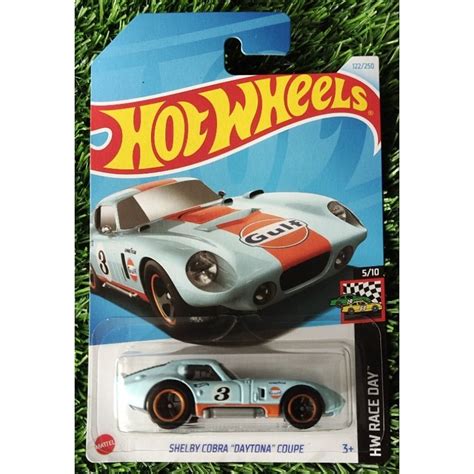 Hot Wheels Shelby Cobra Daytona Copupe Tampo Gulf Shopee Malaysia