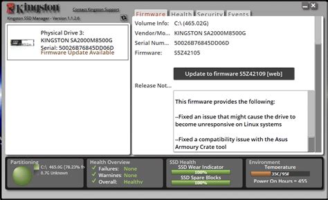 Kingston-SSD A2000: Firmware update fixes Linux crashes - MarijuanaPY.com