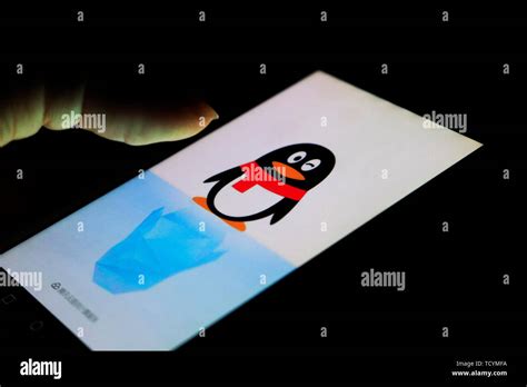 tencent qq  res stock photography  images alamy