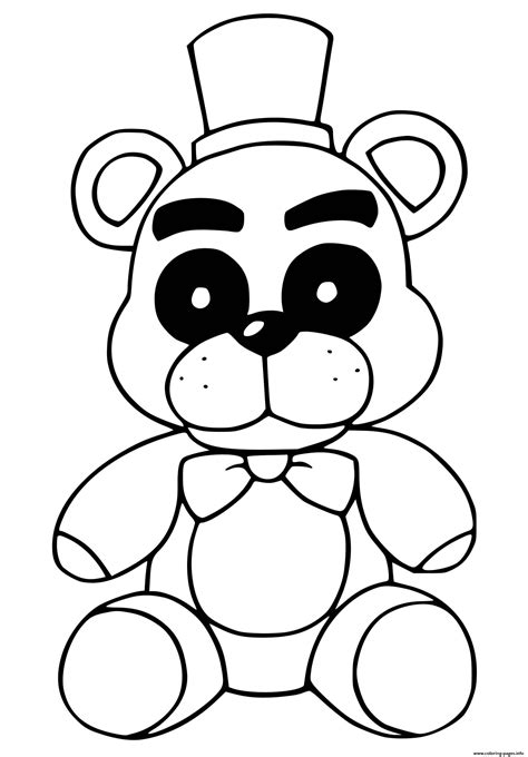 Fnaf Coloring Pages Download And Print Fnaf Coloring