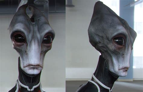 Artstation Salarian Head Mass Effect Andromeda