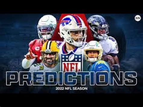 Nfl Week Pre Season Predictions Youtube