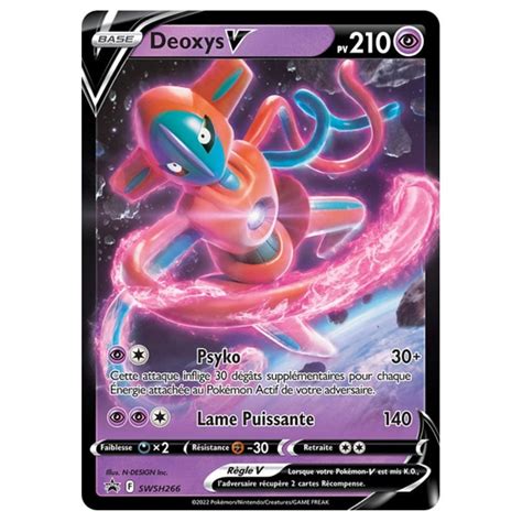 Coffret Combat Deoxys Zeraora Vmax Et Vstar Pok Mon