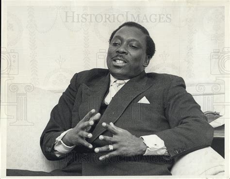 Alex Quaison Sackey Of Gbana 1965 Vintage Press Photo Print Historic