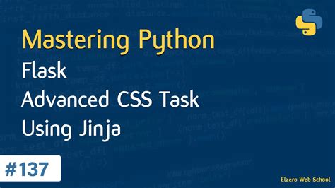 Learn Python In Arabic 137 Flask Advanced Css Task Using Jinja