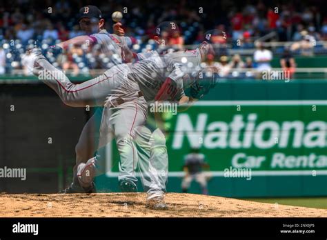 Washington Dc July 04 Boston Red Sox Relief Pitcher Craig Kimbrel