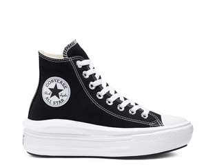 Купить черные кеды Converse All Star Move (Конверс Мув) высокие ...