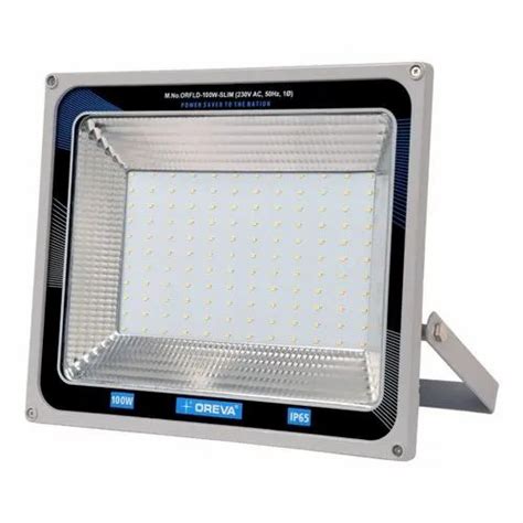 Pure White Oreva ORFLD 100W Slim Series LED Flood Light IP Rating