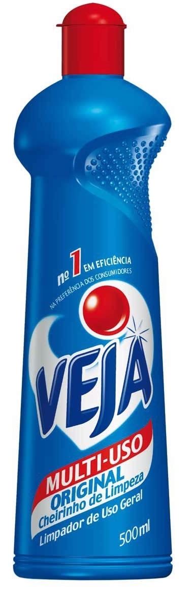 Multiuso Veja Tradicional Frasco De 500ml Para Limpeza Geral R 8 55