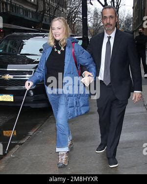 Janvier Cybill Shepherd Sur Le Tarmron Hall Pour Parler Du