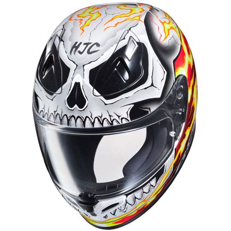 HJC FG-17 Marvel Ghost Rider Motorcycle Helmet - Get Lowered Cycles