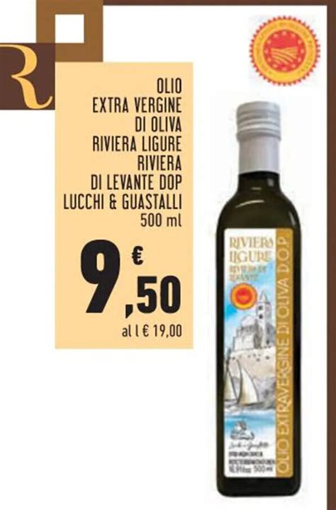 Olio Extra Vergine Di Oliva Riviera Ligure Riviera Di Levante Dop