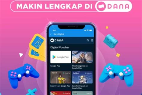 Beli Kode Voucher Google Play Di DANA Games Dapetin Banyak Bonus Akhir