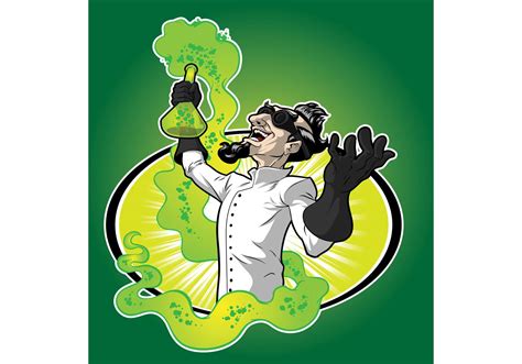 Mad Scientist Vector Free Vector Art At Vecteezy