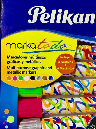 Marcadores Pelikan Marca Todo Gr Ficos Met Licos Mercadolibre