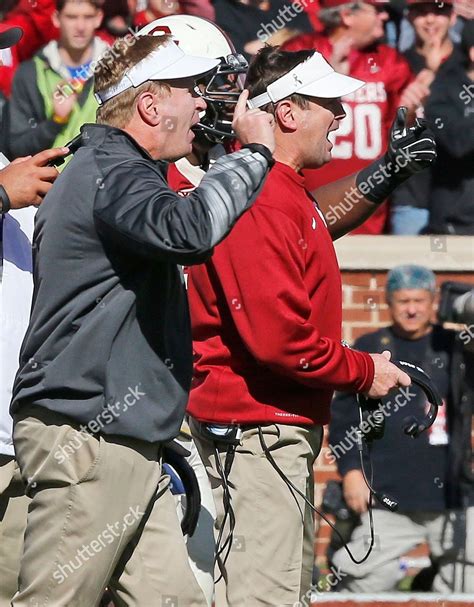 Bob Stoops Mike Stoops Oklahoma Head Editorial Stock Photo Stock