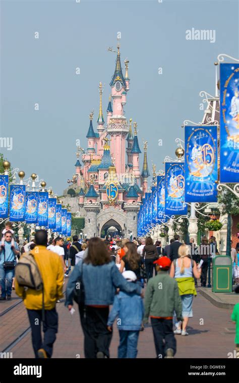 Euro Disney parade Stock Photo - Alamy