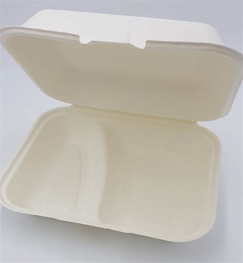 Men Box Geteilt Bagasse Kr Ner Gastro