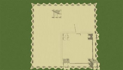 Постройка Египетский Замок в Minecraft