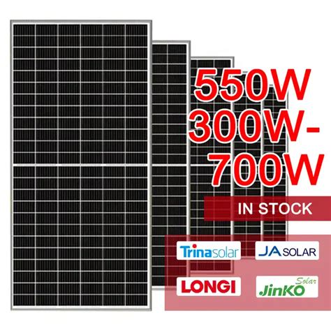 Longi Trina Ja Jinko 30 años Tiger pro monocristalino bifacial doble