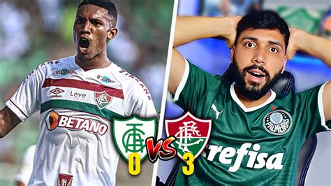 SHOW REACT AMÉRICA MG 0X3 FLUMINENSE LELÊ DESEQUILIBRA CANO MARCA E