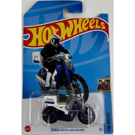 Xe mô hình Hot Wheels Honda Super Cub Custom Shopee Việt Nam