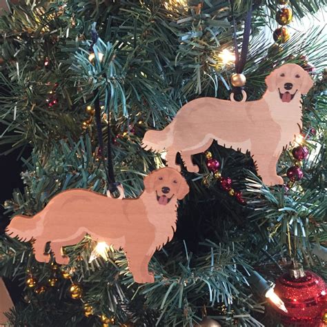 Golden Retriever Ornament Etsy