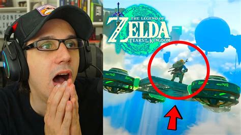 Mi Reaccion Al Nuevo Gameplay Trailer De Zelda Tears Of The Kingdom