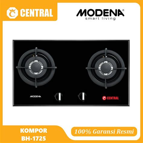 Jual KOMPOR GAS TANAM MODENA BH 1725 L 2 TUNGKU KACA BH 1725 L 2