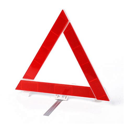 Foldable Car Reflective Safety Triangle Sign Emergency Breakdown