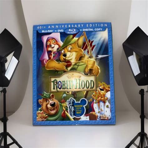 Disneys Robin Hood Blu Ray Dvd Digital Copy Th Anniversary Edition