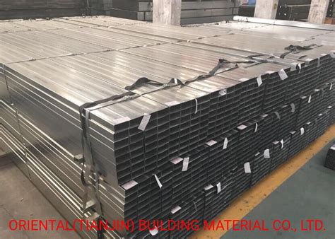 Black Steel Square And Rectangular Pipe Ms Steel Hollow Section Pipe