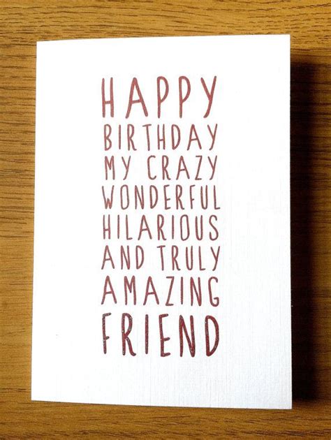 Sweet Description Happy Birthday Friend Card Card For Friend Amazing