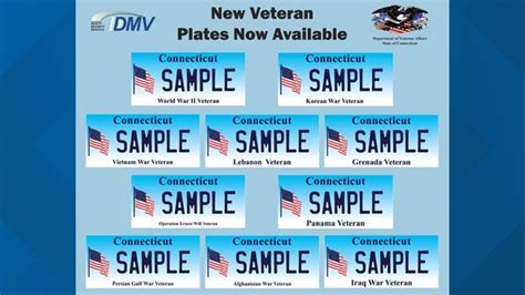 10 New License Plate Designs Available To Connecticut Veterans Fox61