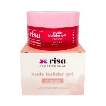 Gel Led Uv Risa Builder Gel Nude Classic Hard G Gel Para Unhas