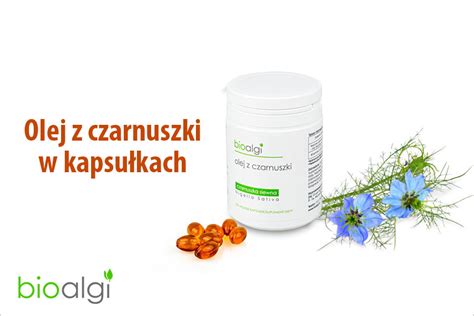 Olej z czarnuszki w kapsułkach bioalgi