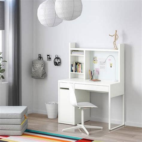 Письменный стол IKEA MICKE (ИКЕА МИКЕ). 09903014. Белый (ID#1678356530 ...