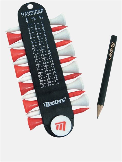 Masters Golf Tee Holder Accessori Golf Nencini Sport