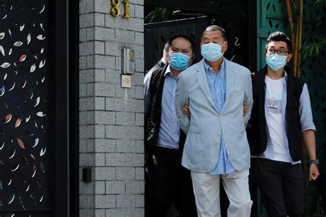 Hong Kong Media Mogul Jimmy Lai Arrested Under New Security Law