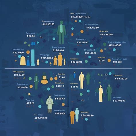 Infográfico que explora la brecha salarial de género en varias