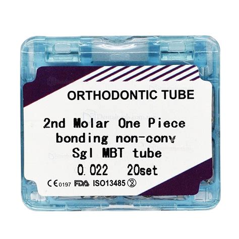 Alta calidad 20 Sets Ortodoncia Monoblock Tubos bucales primera 2º