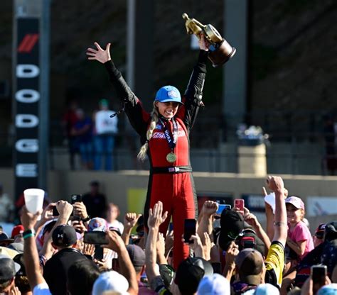 Leah Pruett Delivers First Top Fuel Victory For Tony Stewart Racing At