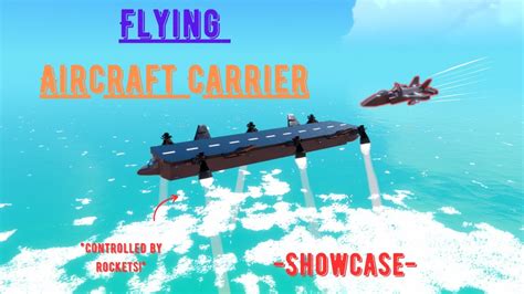 I Made A Flying Aircraft Carrier In Trailmakers Youtube