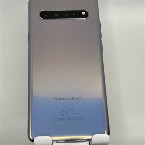 Samsung Galaxy S10 5g SM G977U 256GB Crown Silver Verizon ULK